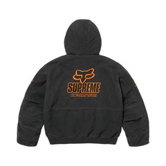 Supreme x Fox Racing Hooded Work Jacket Black