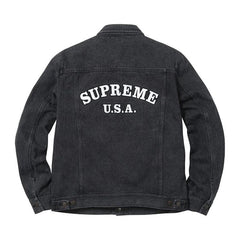 Supreme Denim Trucker Jacket Black