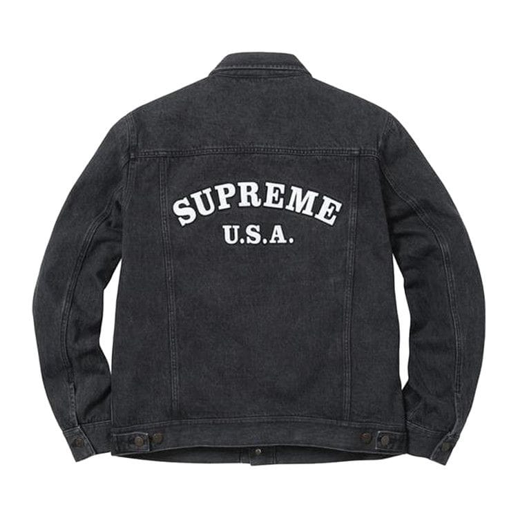 Supreme Denim Trucker Jacket Black