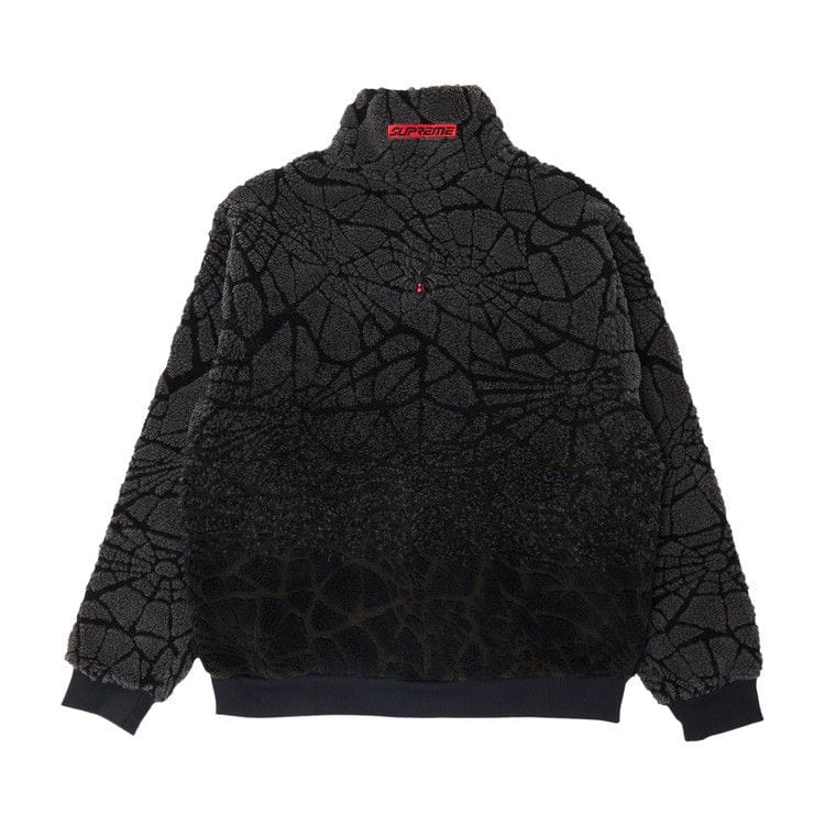 Supreme x Spyder Web Polar Fleece Jacket Black