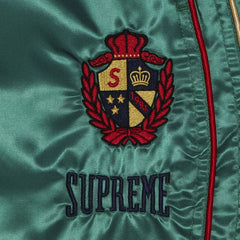 Supreme Satin Track Pant Green