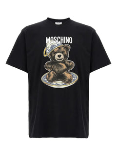 Moschino Teddy-print T-Shirt Black
