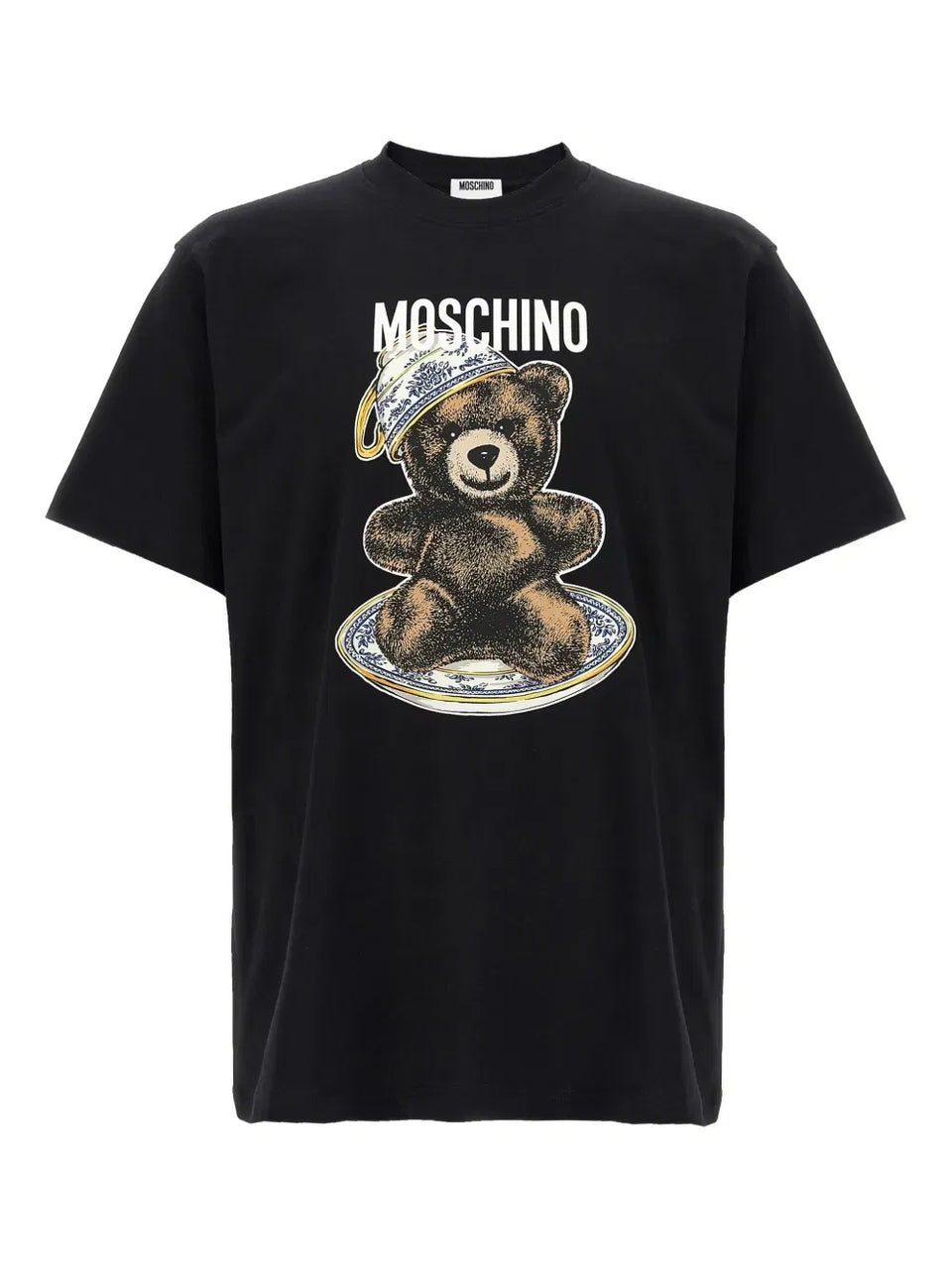 Moschino Teddy-print T-Shirt Black
