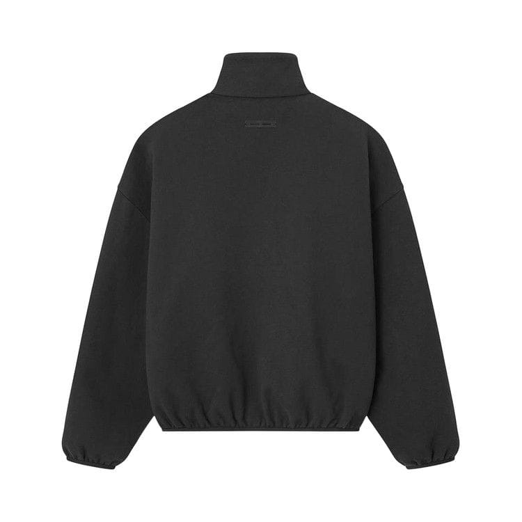 Fear of God Essentials Modern Track Jacket With Piping Jet Black/Cloud White