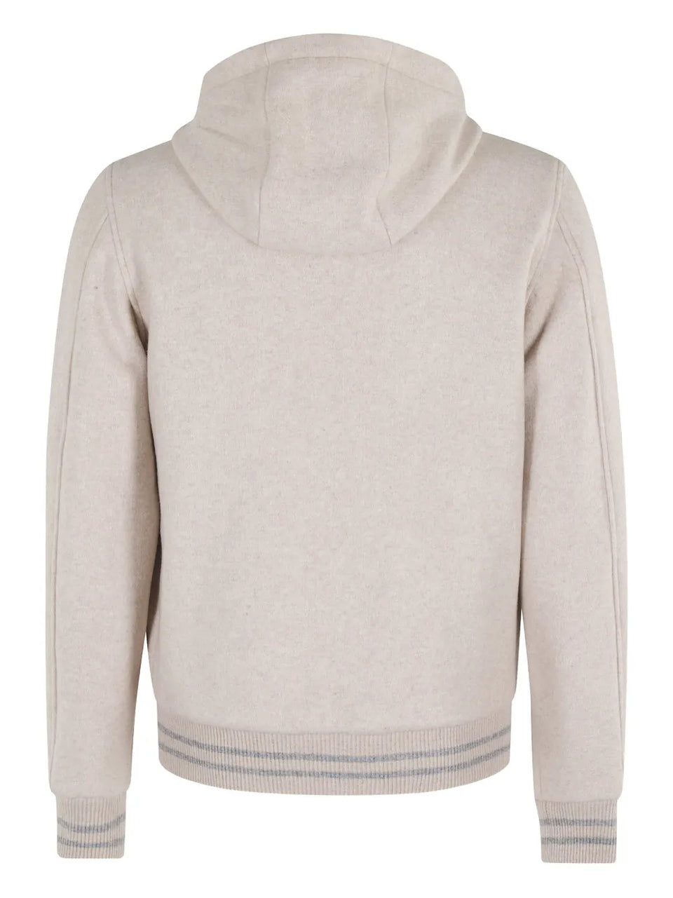 hooded wool jacket