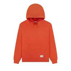 Aimé Leon Dore Paint Splatter Hoodie Faded Orange