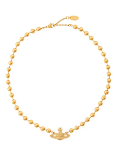 Thames mini bas-relief ball-chain necklace