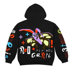 Cactus Plant Flea Market x Playboi Carti Whole Lotta Red M3tamorphosis Hoodie Black
