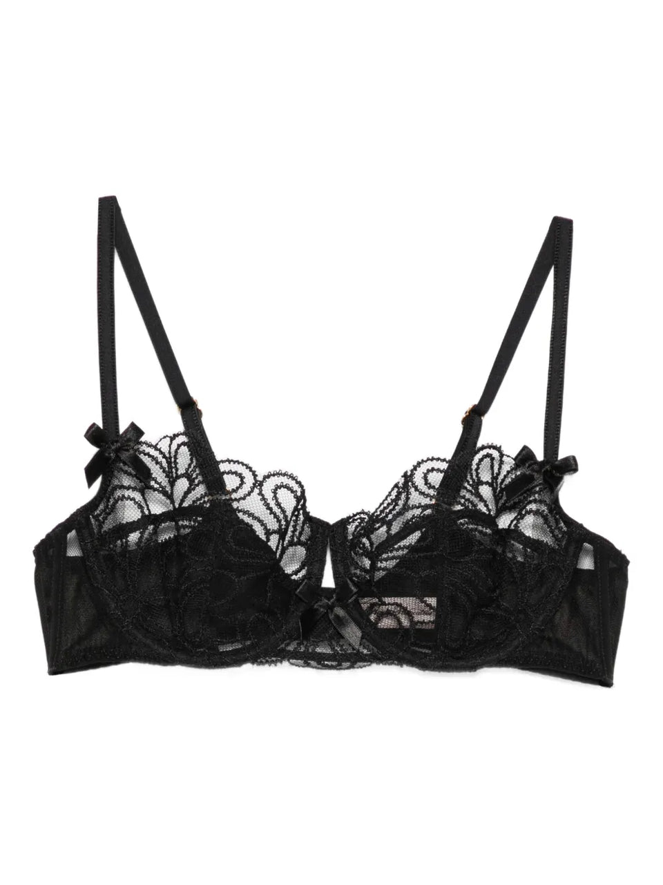Nelle floral-lace bra