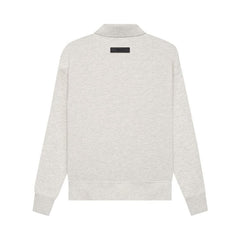 Fear of God Essentials Kids Essentials Long-Sleeve Polo Light Oatmeal