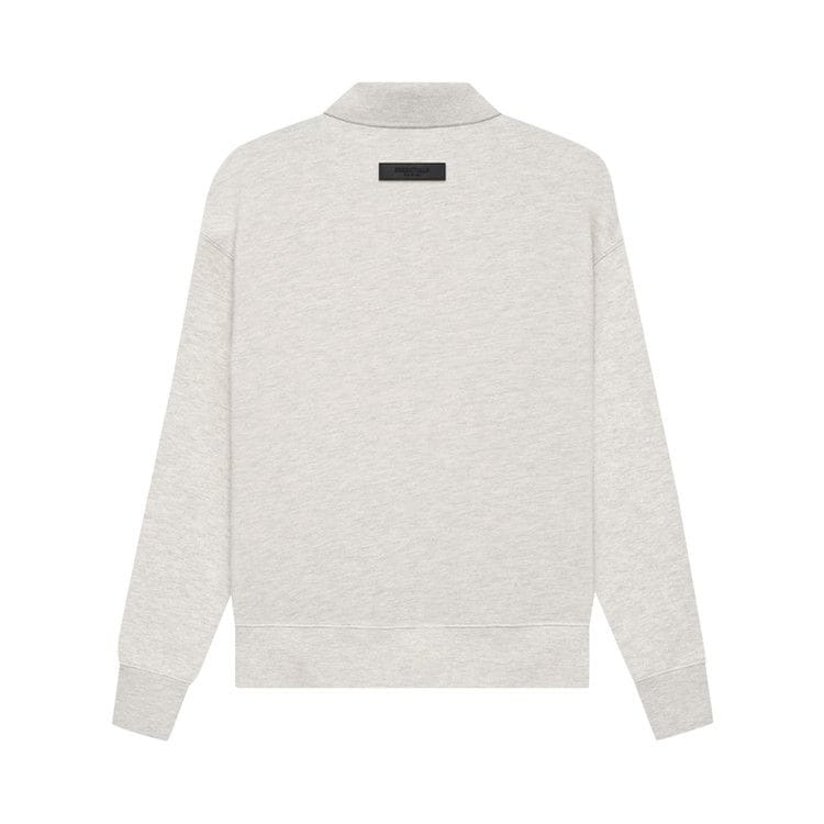 Fear of God Essentials Kids Essentials Long-Sleeve Polo Light Oatmeal