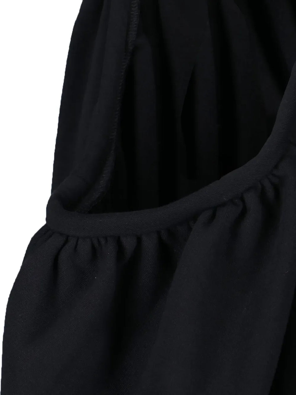draped neckline maxi dress