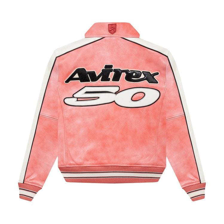 Hellstar All Star Leather Jacket Red