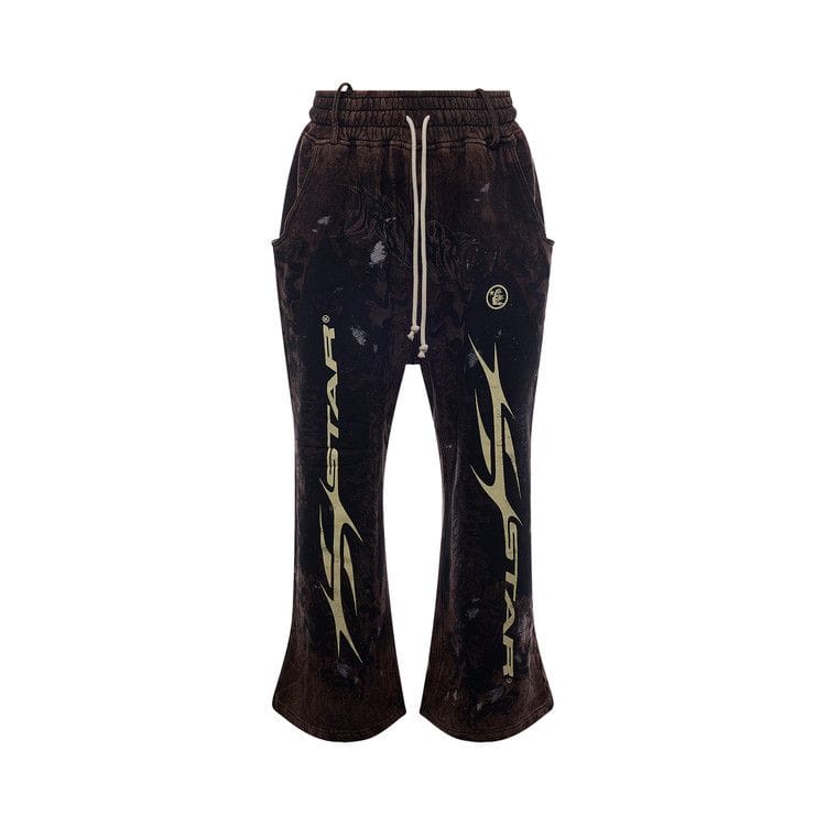 Hellstar Graffiti Sweatpants Brown