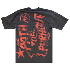 Hellstar Studios Jesus Emblem T-Shirt Red