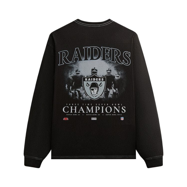 Kith & '47 for the NFL: Raiders Vintage Long-Sleeve T-Shirt Black