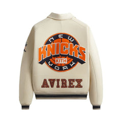 Kith & AVIREX For The New York Knicks Icon Jacket Sandrift