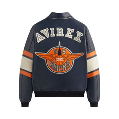 Kith & AVIREX For The New York Knicks Legend Jacket Navy