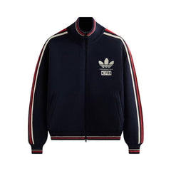 Kith For Adidas Football Knit Full Zip Jacket Legend Ink