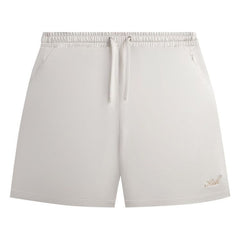 Kith For Olympics Heritage Washed Satin Cedar Shorts Sandrift