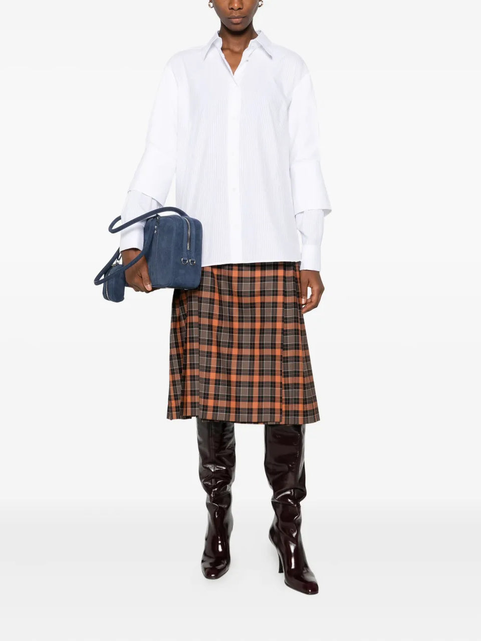 long-sleeved cotton shirt