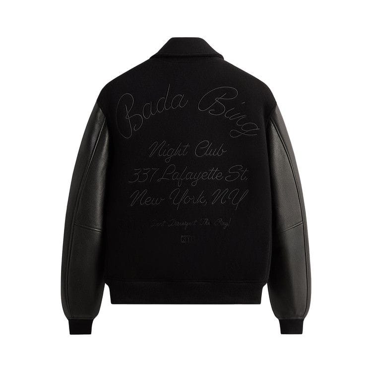 Kith For The Sopranos Varsity Jacket Black