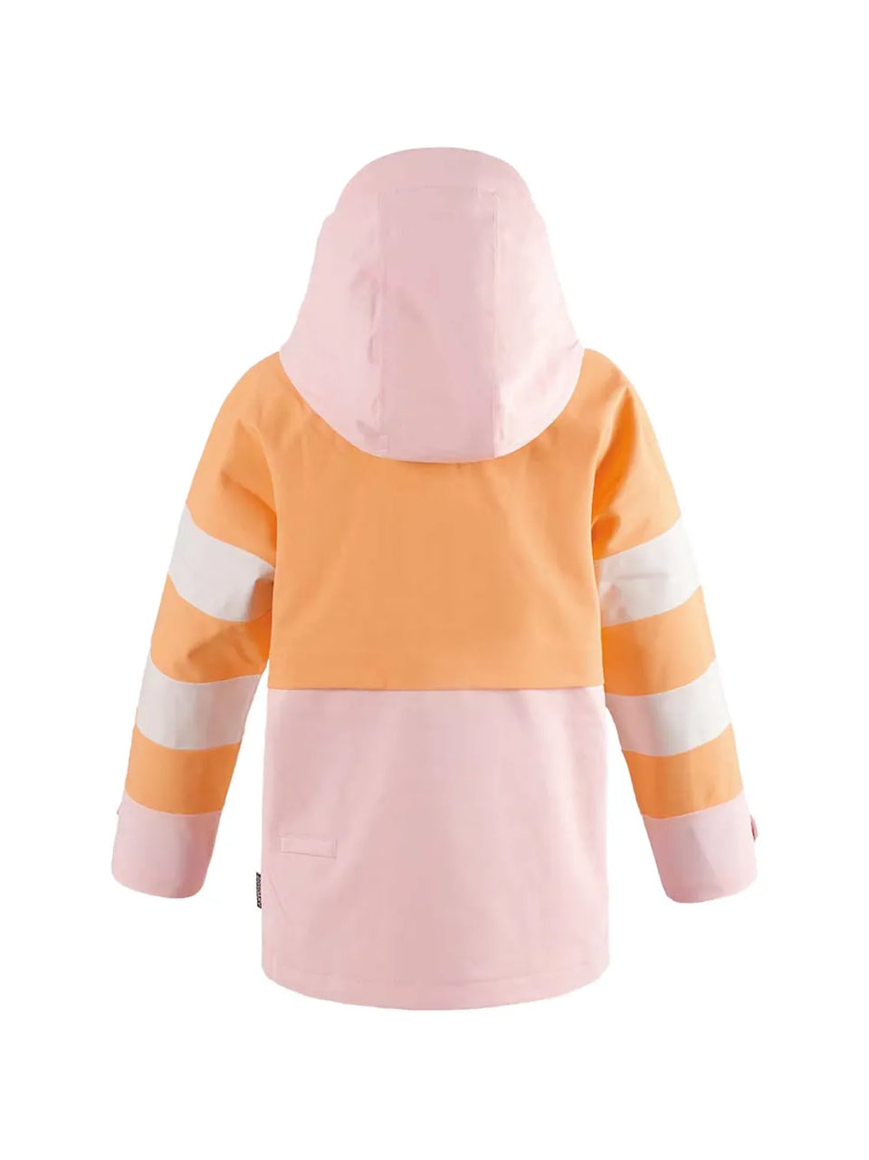 striped hooded jacket