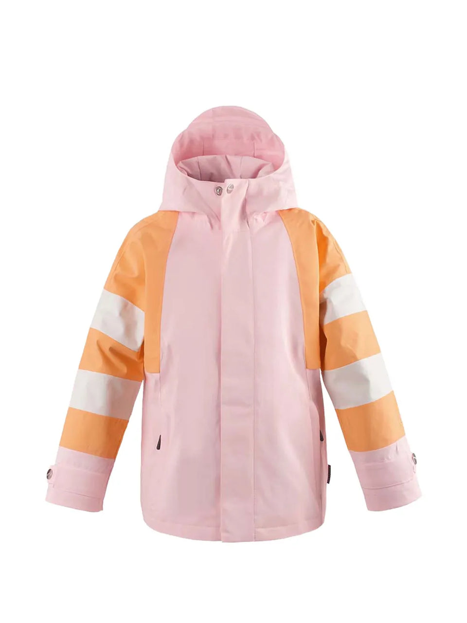 striped hooded jacket