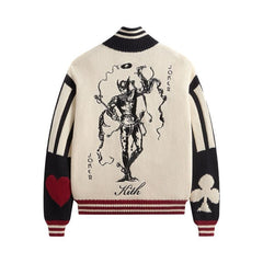 Kith x Batman Joker Wyona Full Zip Sweater Sandrift