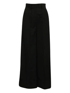 wide-leg tailored trousers