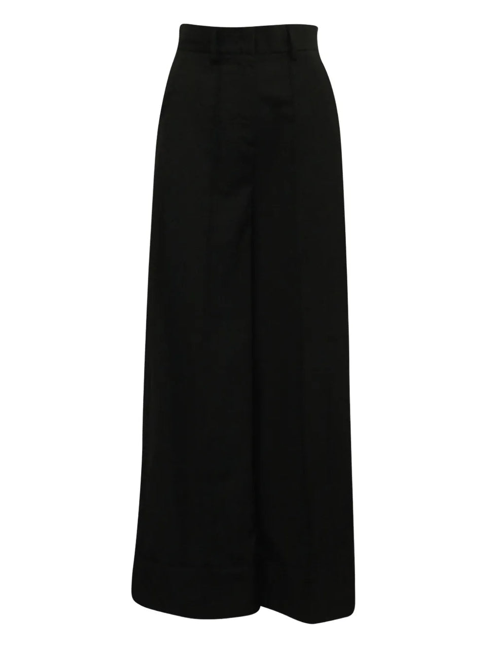 wide-leg tailored trousers