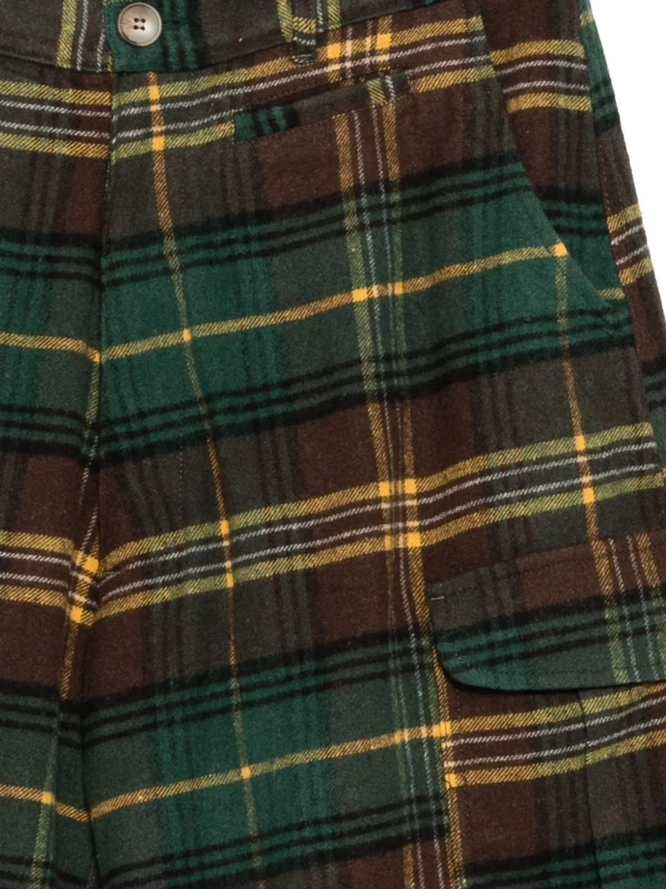flannel cargo pants