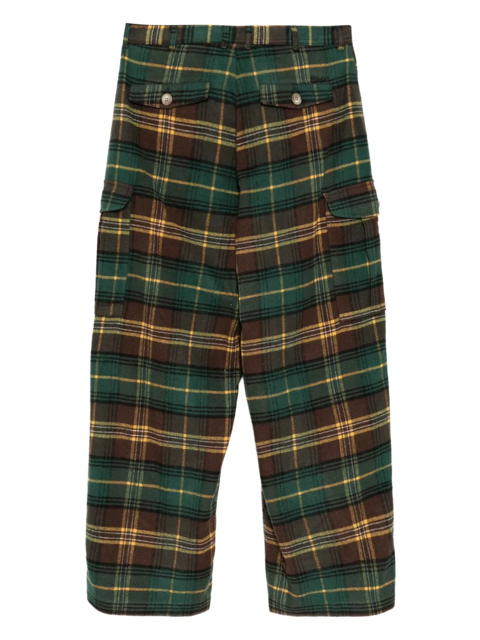 flannel cargo pants