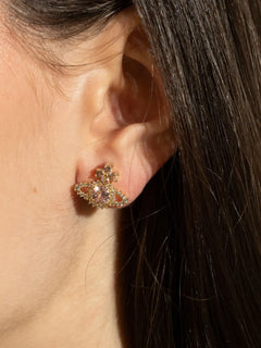 Orb stud earrings