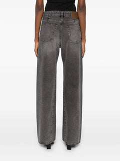 ripped-detail jeans