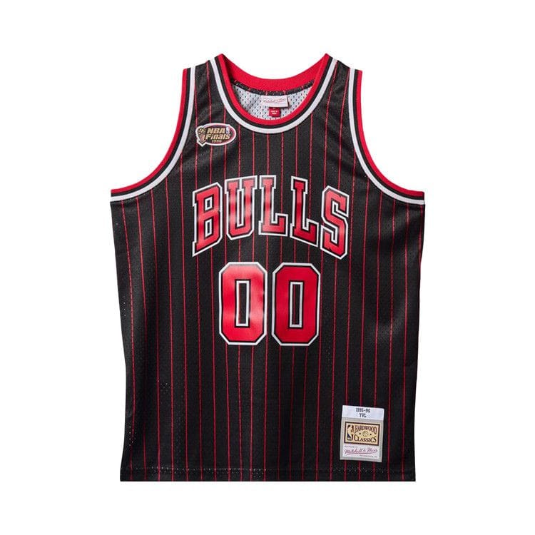 Mitchell & Ness x Playboi Carti x NBA Chicago Bulls 1995 Jersey Black