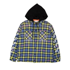 Off-White Arrow Logo Jacket Dusty Blue