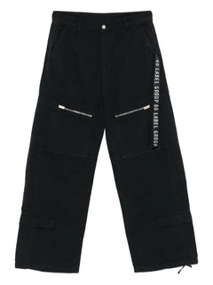 logo-tape trousers