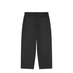 Cropped Pleated Chino Pants