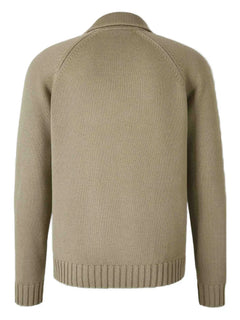wool polo sweater
