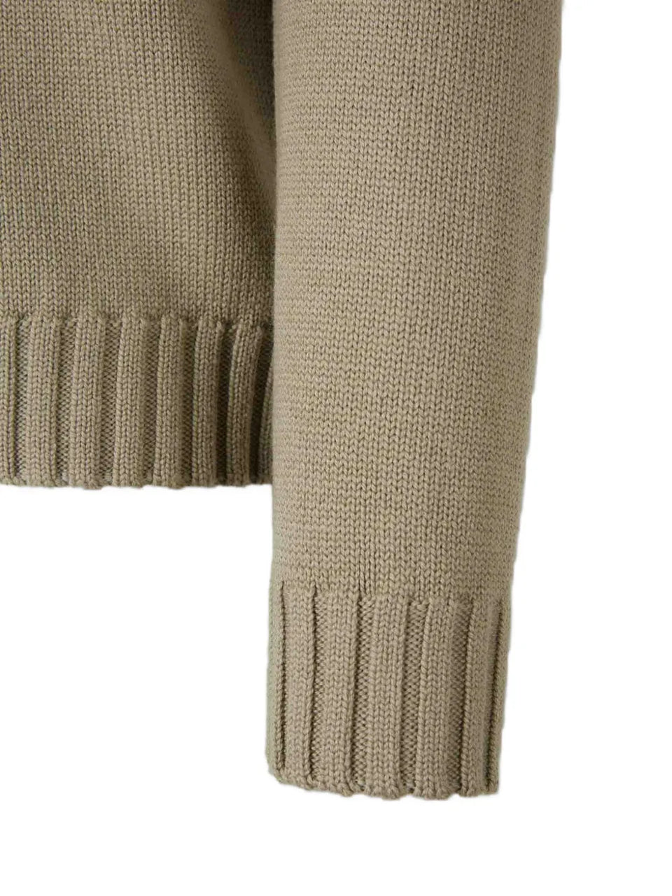 wool polo sweater