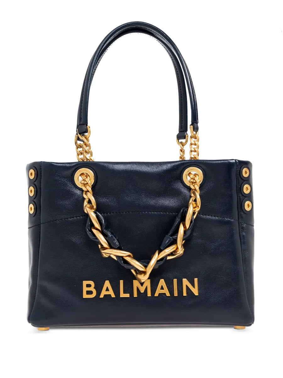 small Cabas 1945 chain embellished studded tote bag