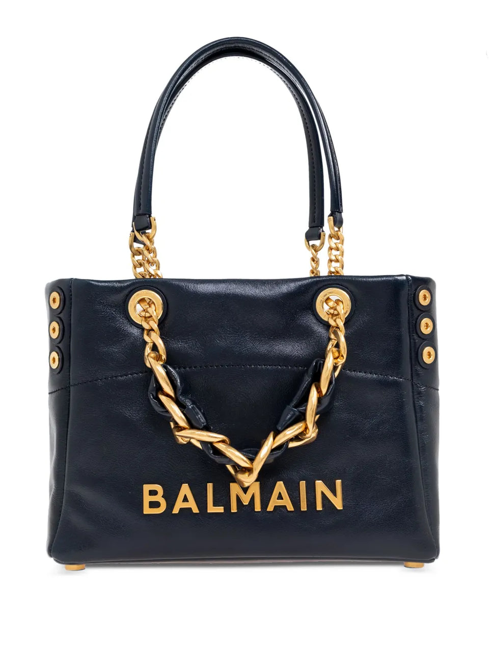 small Cabas 1945 chain embellished studded tote bag