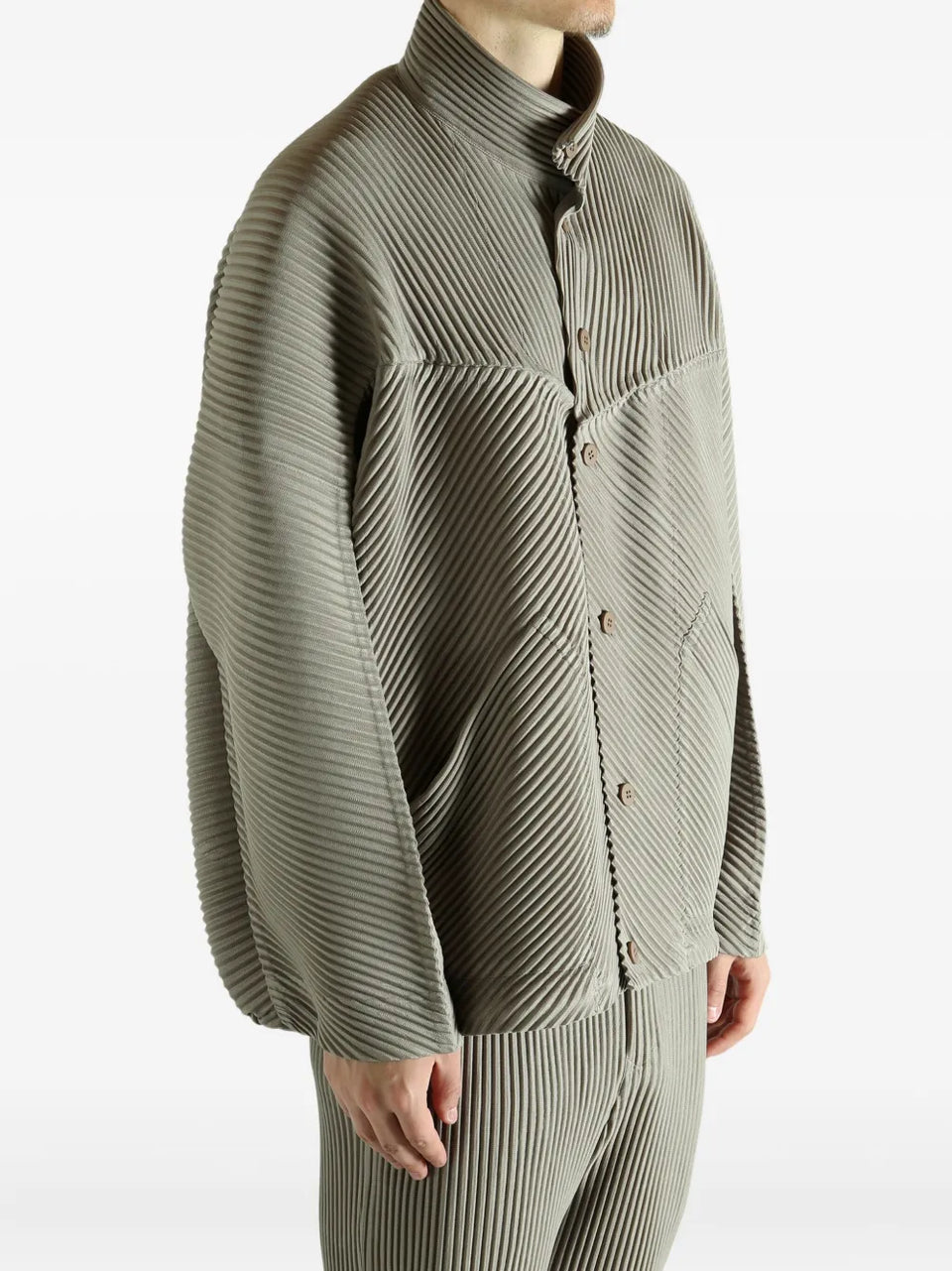 pleated jacket