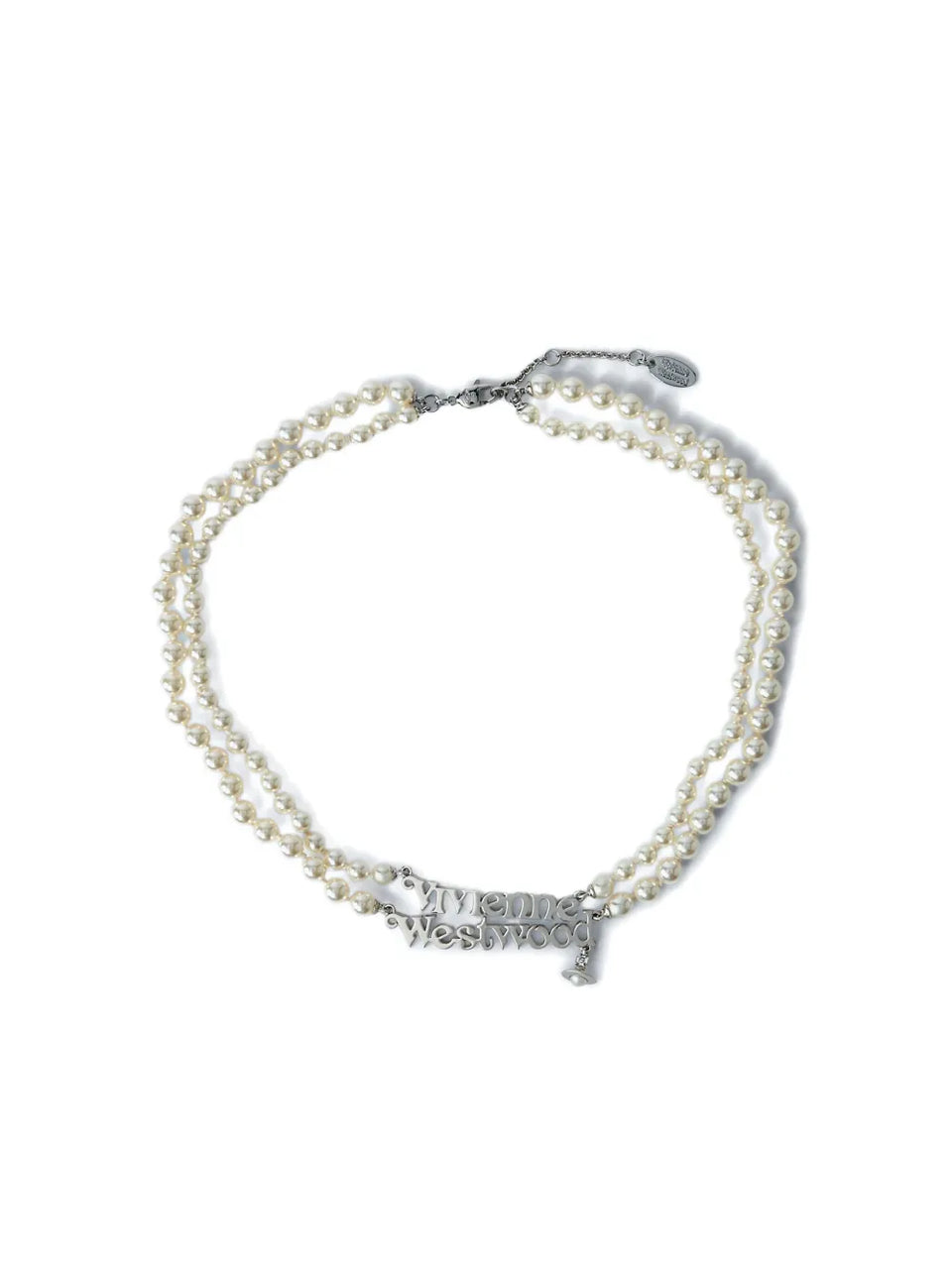 double-pearl orb necklace