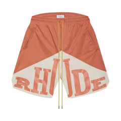 Rhude Yachting Shorts Clementine/Creme