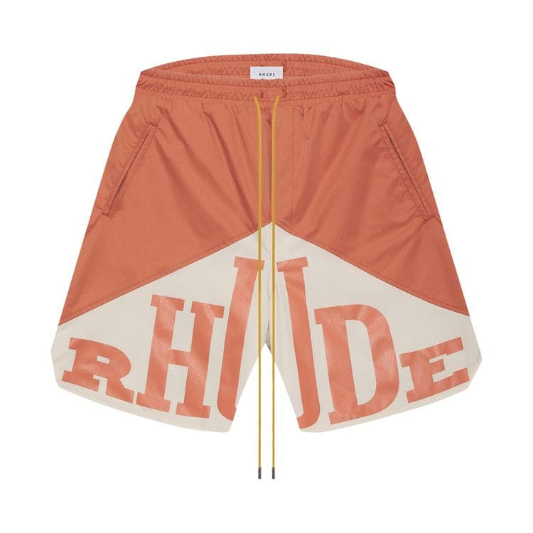 Rhude Yachting Shorts Clementine/Creme