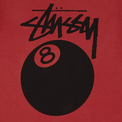 Stussy 8 Ball T-Shirt Guava
