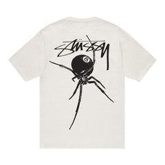 Stussy Arachnid Pigment Dyed T-Shirt Natural