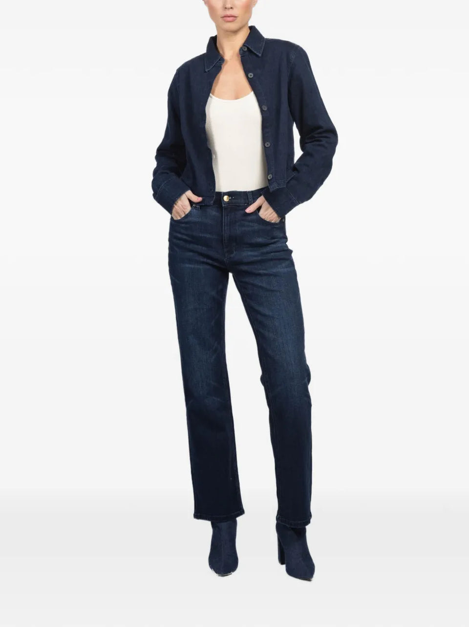five-pocket denim jeans